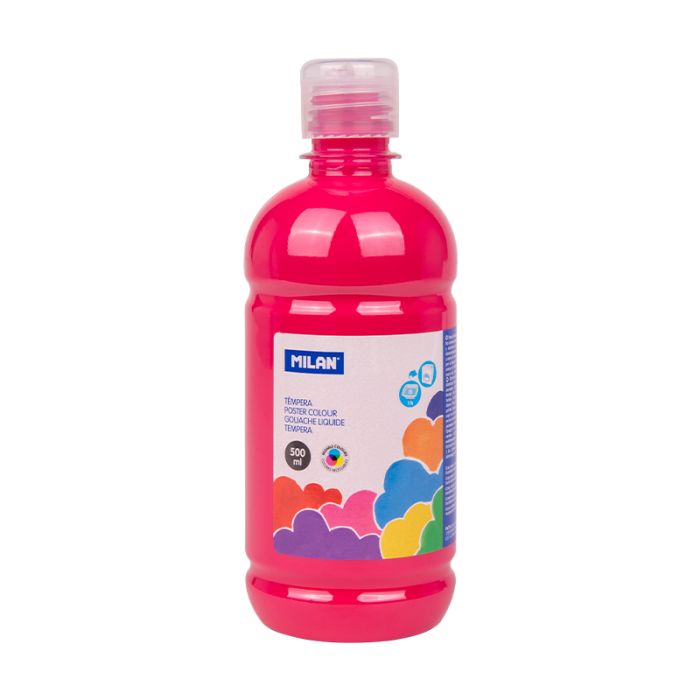 GOUACHE BOUTEILLE DE 500ml MAGENTA REF.03633 - MILAN