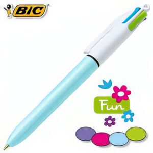 STYLO A BILLE 4 COULEURS FUN MED 1MM - BIC