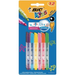 FEUTRE BIC MINI KIDS COULEUR BLISTER 12 - ASS - BIC