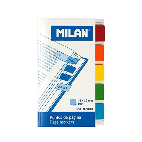 MARQUE-PAGES TRASPARENTES - MILAN -
