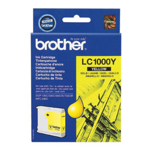 CARTOUCHE BROTHER LC1000Y YELLOW - BROTHER -