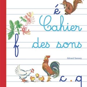 LIVRE CAHIER DES SONS - METHODE BOSCHER EDITIONS BELIN 2008