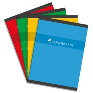 CAHIER CONQUERANT 196PAGES BRO 240X320 70G SEYES -HAMELIN-