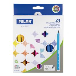 FEUTRES À L'EAU MILAN BOÎTE DE 24 REF.801159 - MILAN