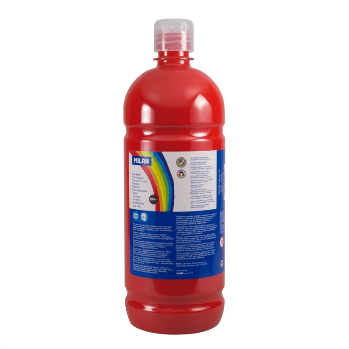 GOUACHE BOUTEILLE DE 1000ml VERMILLON REF.03830 - MILAN