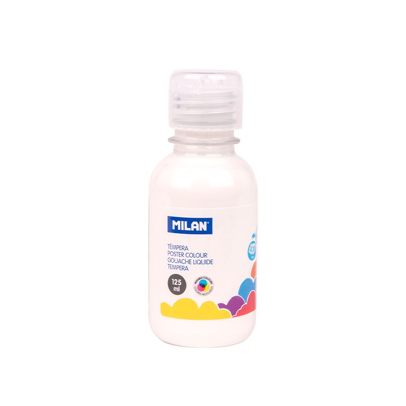 GOUACHE LIQUIDE BLANC 125ML REF.03410 - MILAN