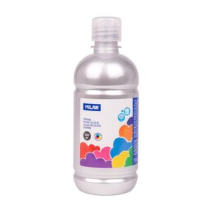 GOUACHE BOUTEILLE DE 500ml ARGENT REF.03691 - MILAN