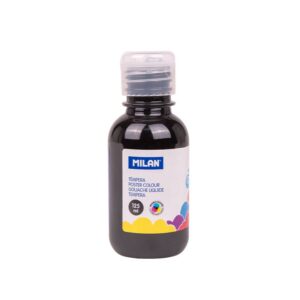 GOUACHE LIQUIDE NOIR 125 ML REF.03480 - MILAN