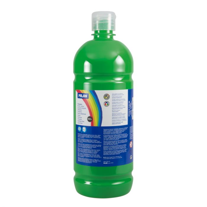 GOUACHE BOUTEILLE DE 500ml VERT CLAIR REF.03660 - MILAN -