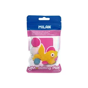 PÂTE À MODELER DURCIT À L'AIR ROSE 100g REF 9154134 - MILAN