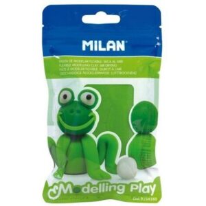 PÂTE À MODELE.DURCIT À AIR VERT CLA lOOg REF 9154160 - MILAN