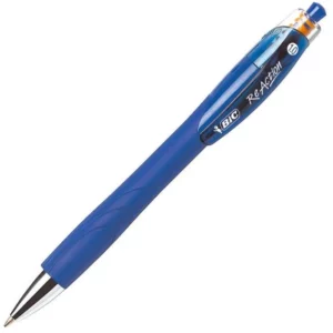 STYLO BILLE RETRACTABLE PTE MYN RE ACTION BLEU
