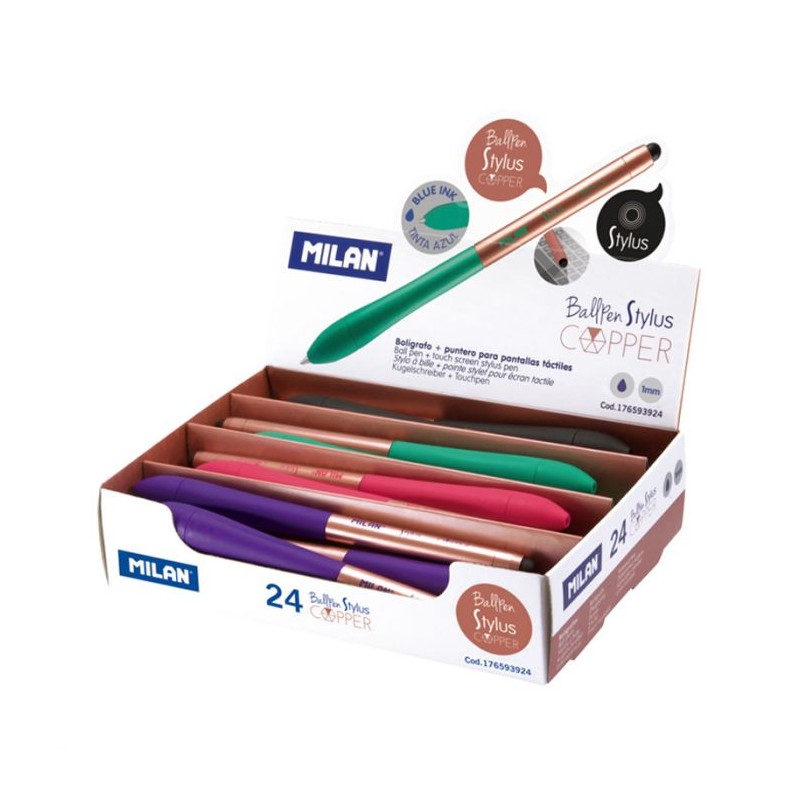 STYLOT A BILLE STYLUS COPPER - MILAN -