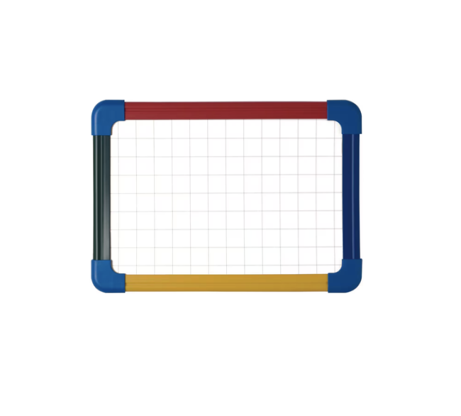 TABLEAUX ECOLIER A4 BLANCS SIMPLES CADRE COULEURS REFMB8039866