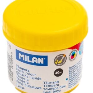 POTS DE GOUACHE 40ML JAUNE REF 03220 MILAN